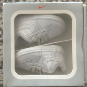 Nike Kids White Sneakers